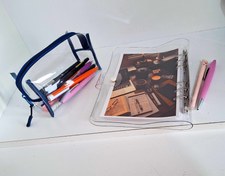 تصویر کلاسور A5 شفاف 