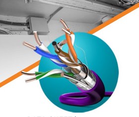 تصویر کابل شبکه CAT6 SFTP LSZH OUTDOOR (برند PFC) 