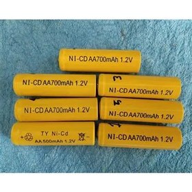 تصویر 7 عدد باتری NI-CD AA700mAh 12V 