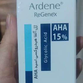 تصویر ژل لایه بردار آردن مدل Regenex AHA 15 انقضا 1406 