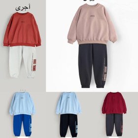 تصویر ست دو تیکه چاپی 10-7سال(AKU) 