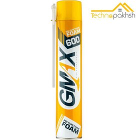 تصویر اسپری فوم پلی یورتان جی مکس حجم ۶۰۰ میلی لیتر 