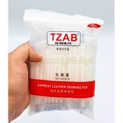 تصویر خودکار حرارتی خیاطی سفید بسته 100 عددی 