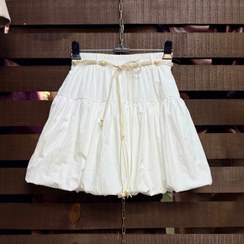 تصویر دامن کوتاه پینترستی قارچی - آبی 