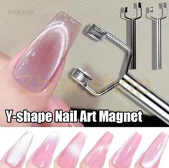 تصویر مگنت جدید کاشت ناخن سرامیک ژل آیس 