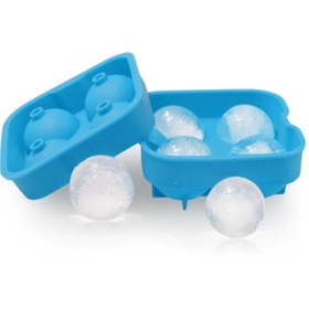 تصویر قالب یخ کروی بسته 2 عددی 