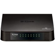تصویر سوییچ 16 پورت غیر مدیریتی و مگابیتی دی-لینک مدل DES-1016A D-Link DES-1016A 16-Port Unmanaged 10/100Mbp/s Switch