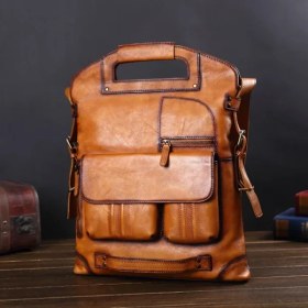 تصویر الگوی کوله پشتی چرم T244 