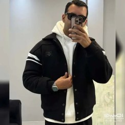 تصویر جاکت بامبر مردانه کد 001 