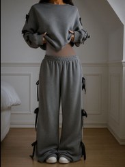 تصویر ست دورس و شلوار بگ زنانه کد 7074 