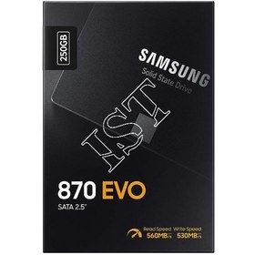 تصویر اس اس دی سامسونگ مدل 870 Evo ظرفیت 250 گیگابایت 