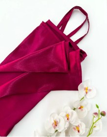 تصویر پیراهن ساتن بلند کد ۳۳ 