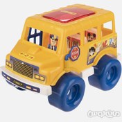 تصویر ماشین بازی زرین تویز مدل اتوبوس مدرسه Zarrin Toys School Bus