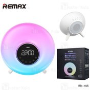 تصویر اسپیکر بلوتوث ریمکس Remax RB-M45 Mioyun Series Bluetooth Speaker توان 5 وات دارای ساعت 