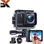 تصویر دوربین اکشن ورزشی 20 مگاپیکسل برند iZEEKER 4k مدل iA100 