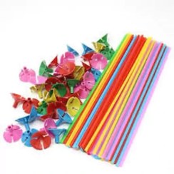 تصویر نی بادکنک بسته 100 عددی 