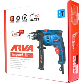 تصویر دریل چکشی ۷۵۰ وات ۱۳ میلی متری آچاری مدل ۵۳۲۸ آروا ARVA Impact Drills