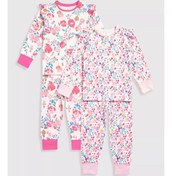 تصویر پیشبند خواب گلدار دوتایی برند mothercare Ditsy Floral Pyjamas - 2 Pack