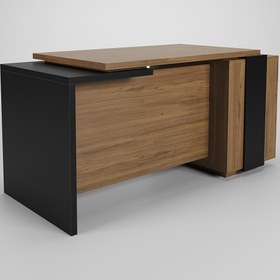 تصویر میز کارشناسی مدل نیو - طول ۱۶۰، عرض ۷۰، ارتفاع ۷۸ / Neev bachelor's desk