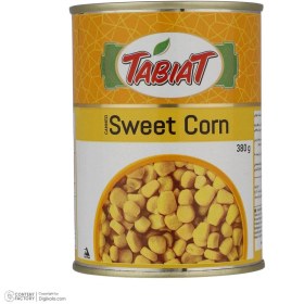 تصویر کنسرو ذرت شیرین طبیعت – 380 گرم 