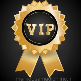 تصویر وکتور Vip Concept With Icon Design 6 