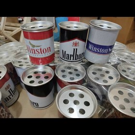 تصویر زیرسیگاری بشکه ای 