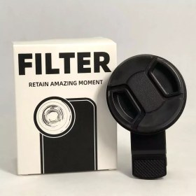 تصویر فیلتر لنز موبایلی پلاریزه کلیپسی سایز ۳۷ میلیمتر 