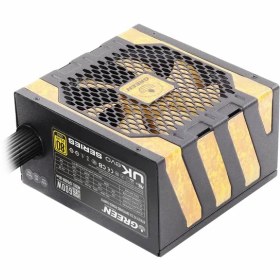 تصویر منبع تغذیه کامپیوتر گرین مدل GP600A-UK EVO 80 Plus Gold توان 600 وات Green GP600A-UK EVO 600W 80 Plus Gold Power Supply