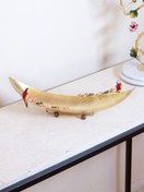 تصویر آجیل /شکلات خوری زرناو برنجی | مدل 1 