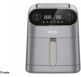 تصویر سرخ کن بدون روغن میگل مدل GAF-701 ظرفیت 7 لیتری Migel GAF-701 Air Fryer 7L