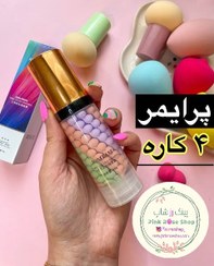 تصویر پرایمر رنگین کمانی باکیفیت پوشاننده لک جوش و منافذ پوستی بدون ماسیدگی پوشانندگی کامل و یکدست نچرال 