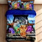 تصویر سرویس خواب تک نفره 5 تکه مدل ماینکرافت کد Minecraft 09 