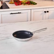 تصویر ماهیتابه استیل سه لایه کاراجا مدل استیل پلاسما ۳۱۶ سایز ۲۰ ارسال 7 روز کاری