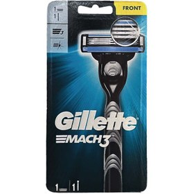 تصویر ژیلت 3 تیغ مدل Mach 3 