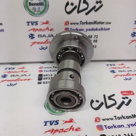 تصویر میله سوپاپ ( بادامک ) موتور تریل CB 250 سی بی دو بلبرینگ 