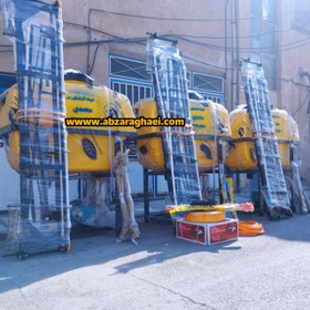 تصویر سم پاش پشت تراکتوری ۴۰۰ لیتری Sprayer on the back of a 400 liter tractor