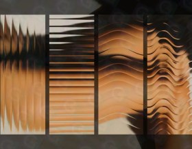 تصویر مجموعه 4 عددی افکت شیشه 