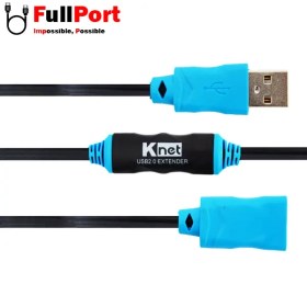 تصویر کابل افزایش طول 30 متری USB2.0 برند کی نت مدل K-CUE20300 K-NET K-CUE20300 Cable Extension USB2.0 30M