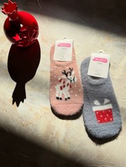 تصویر پاپوش زنانه موهر فانتزی کریسمسی 