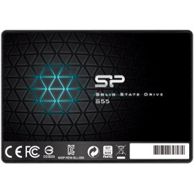 تصویر حافظه اس اس دی اینترنال سیلیکون پاور مدل Slim S55 ظرفیت 240 گیگابایت Silicon Power Slim S55 240GB Internal SSD