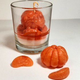 تصویر شمع جار پاییزی - ابی 