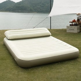 Self inflating mattress top king size