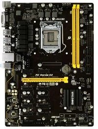 تصویر باندل مادربورد کارکرده Biostar B250 همراه با CPU g4400 و رم 4 گیگ DDR4 