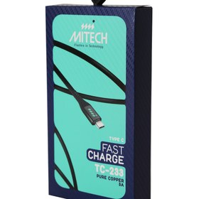 تصویر کابل تایپ سی Mitech TCX 233 کنفی 