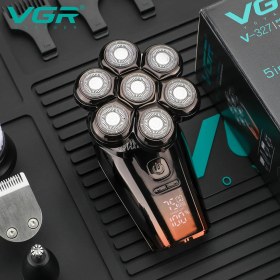 تصویر ماشین اصلاح وی جی آر مدل V-327 با تکنولوژی برش چرخشی و ضد آب 