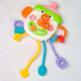 تصویر دندان گیر کودک طرح دلقک مدل 36875 