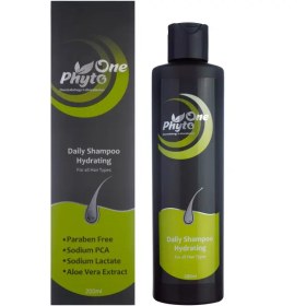 تصویر شامپو روزانه محافظت كننده و آبرسان انواع مو 200 میلی لیتر فیتو وان Phyto One Daily Hydrating Shampoo