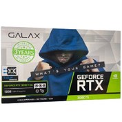 تصویر کارت گرافیک استوک گلکس GeForce RTX 3080 Ti ظرفیت 12 گیگابایت 