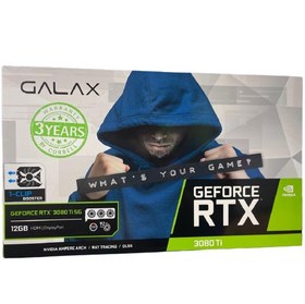 تصویر کارت گرافیک استوک گلکس GeForce RTX 3080 Ti ظرفیت 12 گیگابایت 