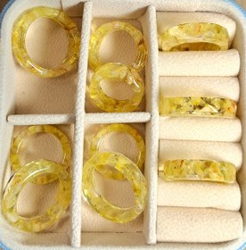 تصویر حلقه سنگی سیترین 